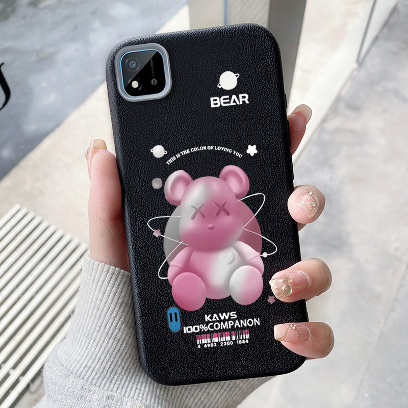 Casing Hp untuk Realme C20 C20A C11 2020 C11 2021 Case Casing Kulit TPU HP Softcase ponsel silikon t