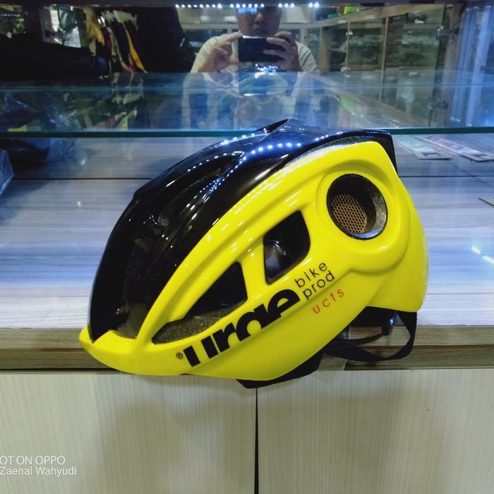 Helm Sepeda Urge Supacross Black Yellow Size S/M L/Xl