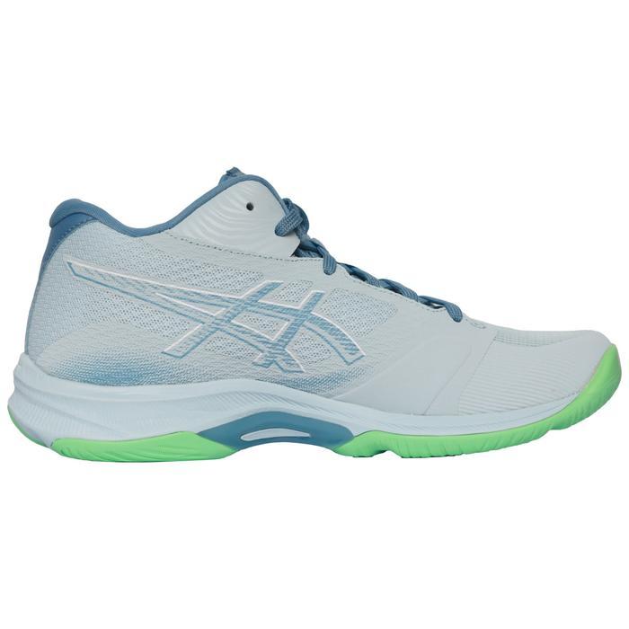 Sepatu Voli ASICS Netburner Ballistic FF MT 4 C.Grey Blue
