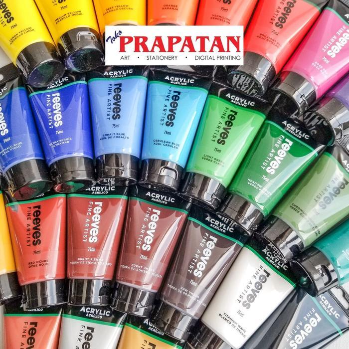 [] Reeves Acrylic Paint / Cat Akrilik Reeves 75 ml