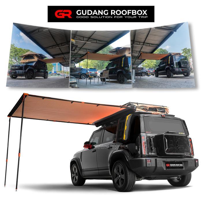 Awning Car Side Awning Kanopi Tenda Samping Mobil Tenda lipat Mobil Camperven Northstar