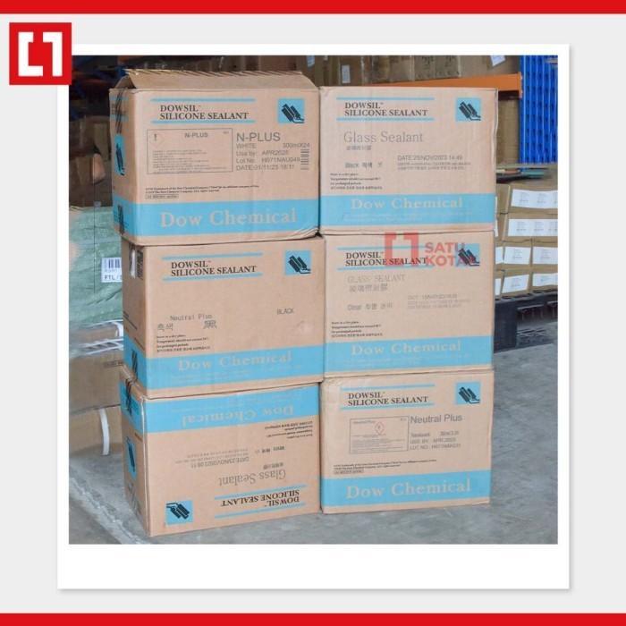 [Retail/Grosir] Dowsil Glass Silicone Sealant Lem Kaca Aquarium Silikon Acetoxy Asam Pasti Diskon