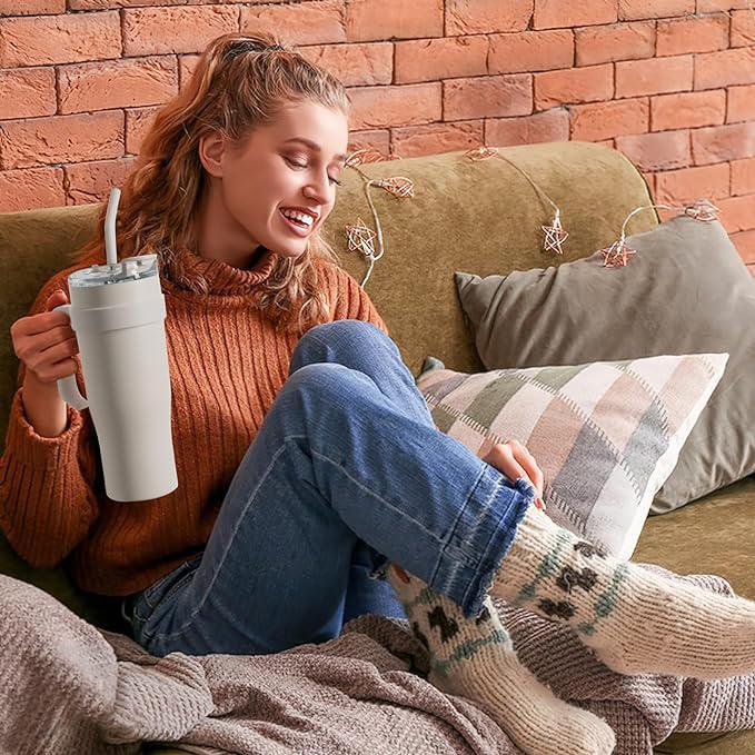 [COD] Tumbler Stainless Steel 1,2 Liter/ Botol Minum 1200 ML Stainles Tumbler/ Botol Minum Stainless