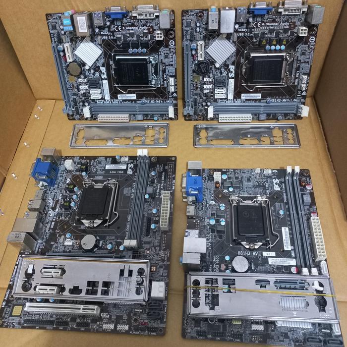 Mainboard H81 Ddr3 Onboard Vga LGA 1150 Gen 4 Haswell