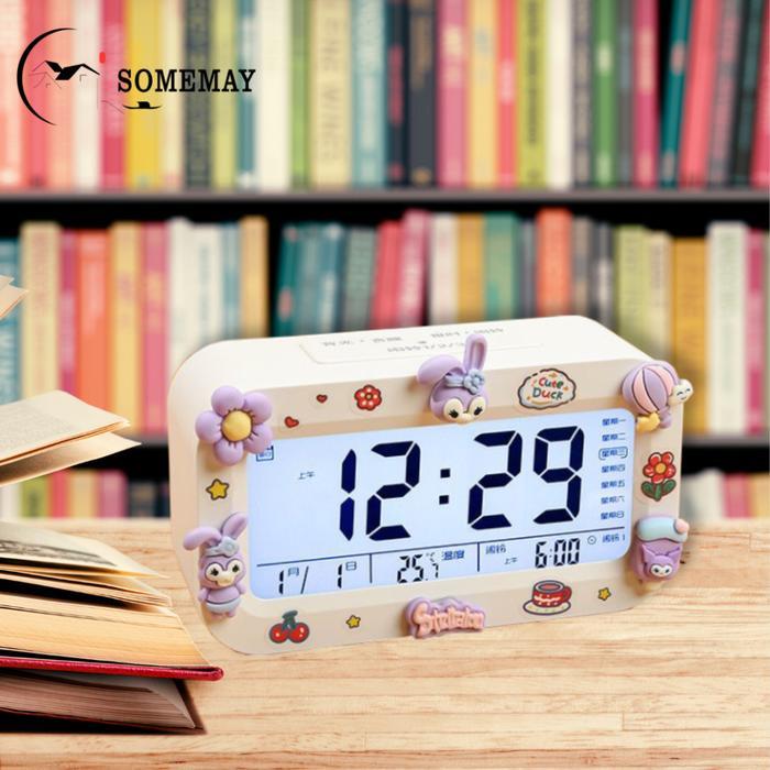 SOMEMAY Jam alarm M35/ Digital Jam Weker Mini Mode Alarm / Jam dinding digital LED
