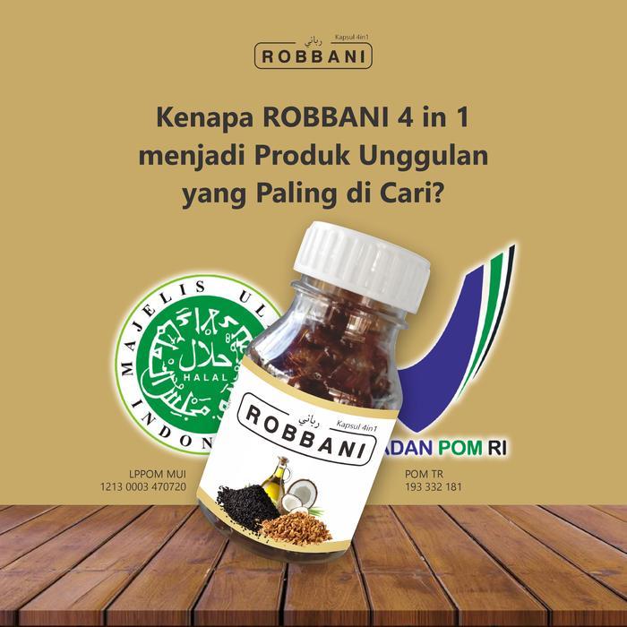 Robbani - Isi 200 Kapsul Bpom Original Terlaris