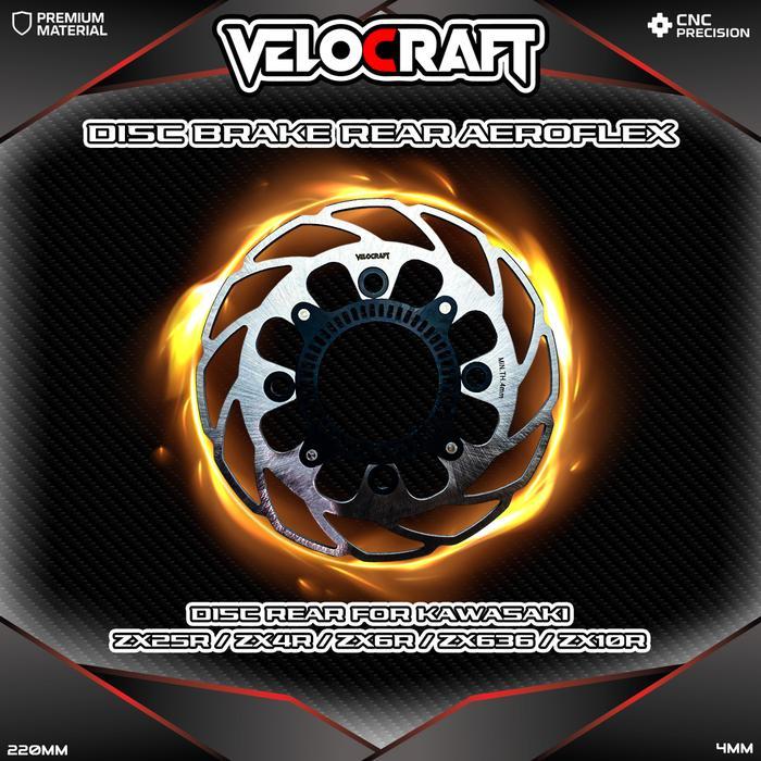 Velocraft Disc Brake Belakang Aeroflex Piringan Disc Cakram Rear Light Weight + Sensor ABS Non ABS