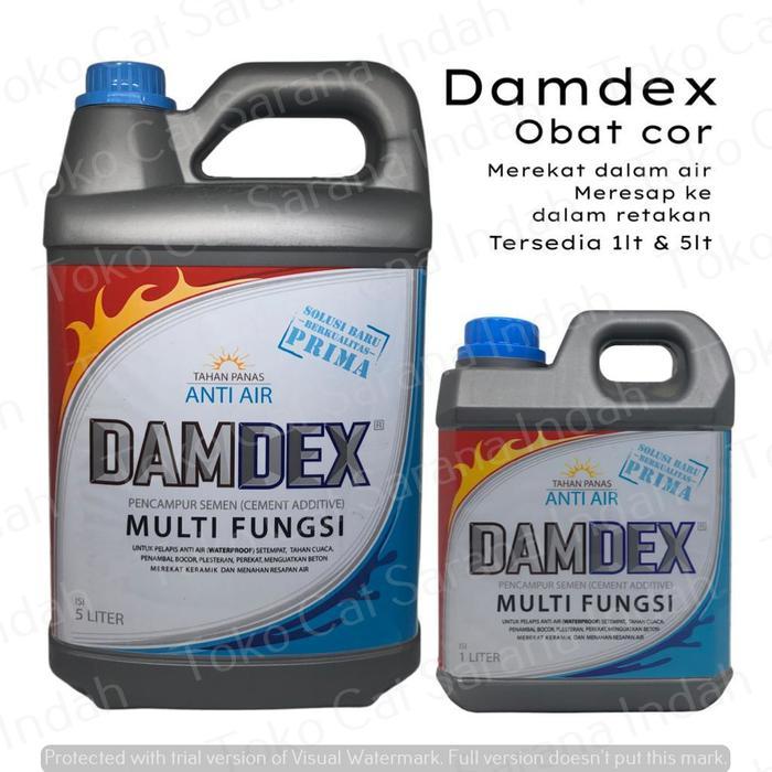 Damdex Obat Cor 1 Kg Pengeras Beton Pengeras Beton Anti Air Anti Bocor