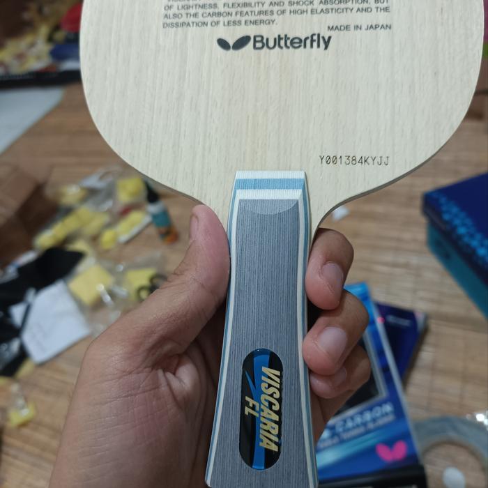 Kayu Bet Tenis Meja Butterfly Viscaria Original