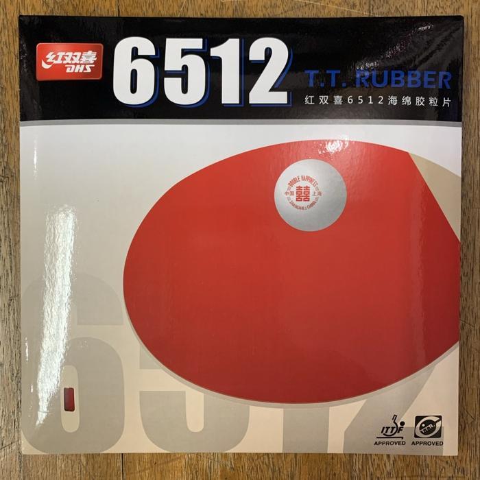 Karet Bet /Bat/Bad Pingpong Tenis Meja Dhs 6512 Original