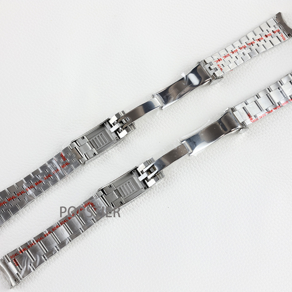 Oyster 20mm Jubilee Bracelet High Quality Stainless Steel Strap Watch Strap for Submarine Log