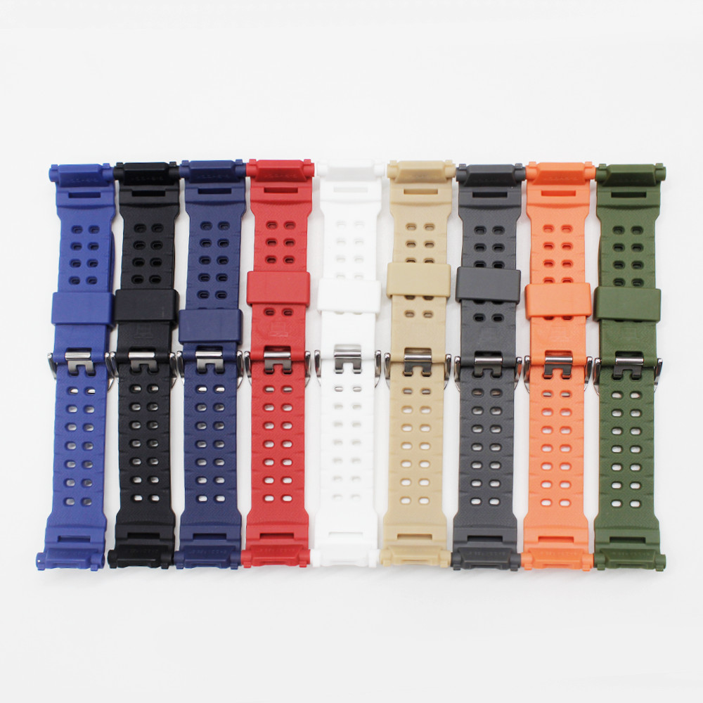 Soft Rubber watchband for GW-9000 G-9000 / 9010 Sport Watch Band Strap TPU Bracelet Watch