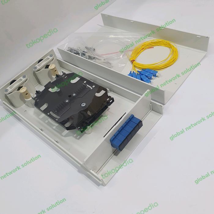 odf 6 core sc fullset / roset fo 6 core sc/ otb wall 6core sc lengkap