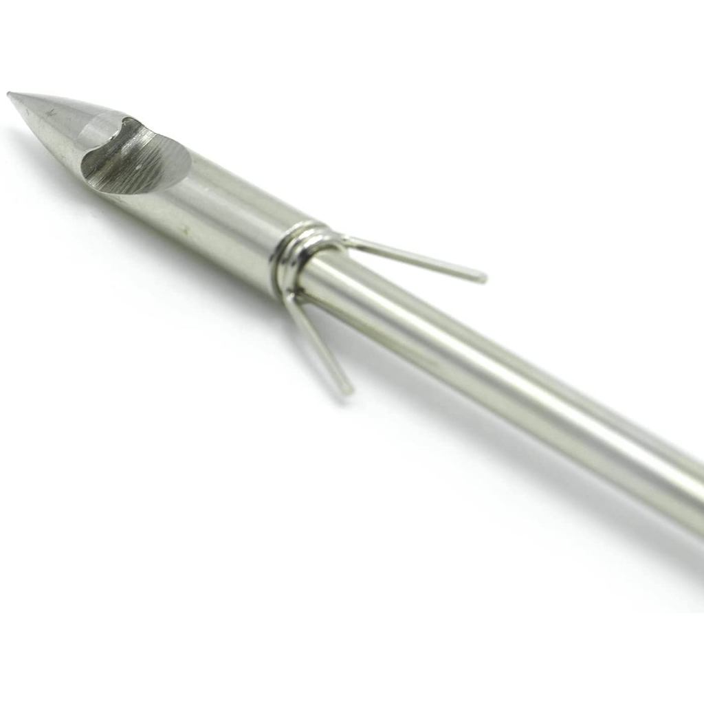 Stainless Steel Bowfishing Dart Broadheads Barbed Arrow Crossbow Pole for Hunting Pro Slingshot