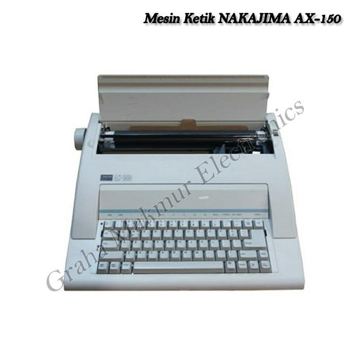 Mesin Ketik NAKAJIMA AX-150