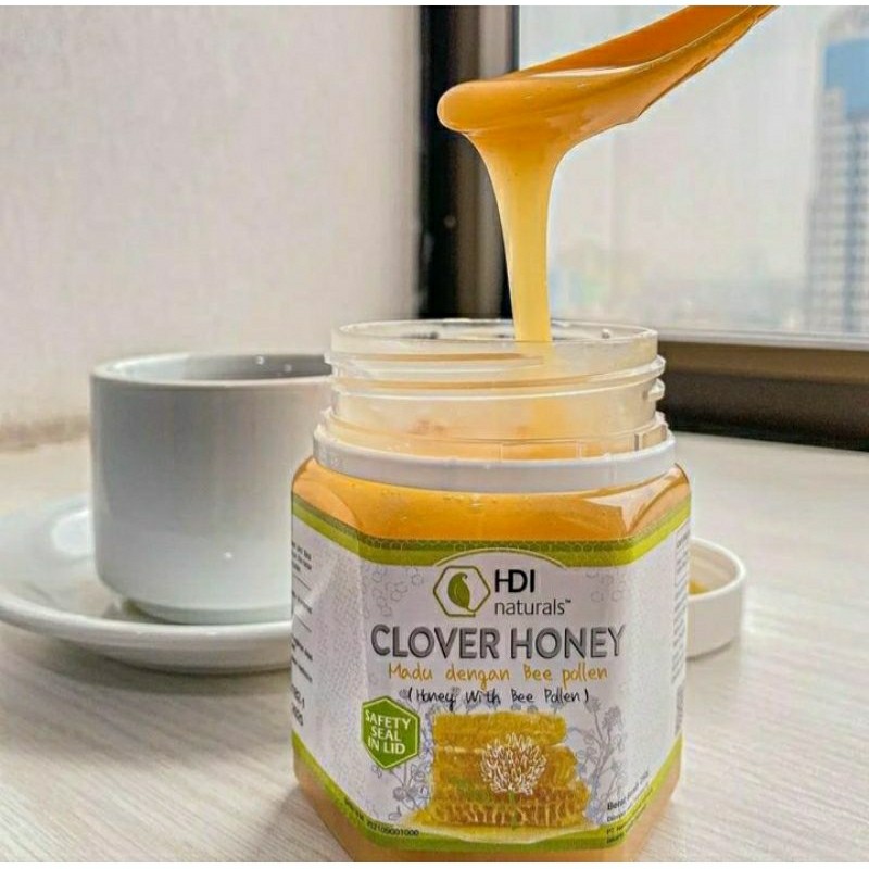 ( PROMO CETAR )CLOVER HONEY 250gr Original 100%