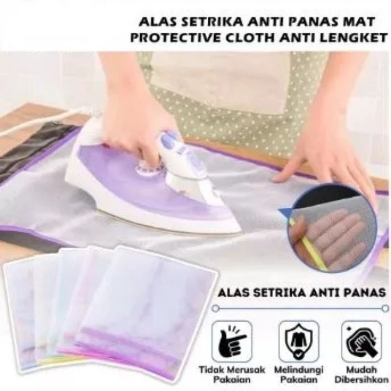 Alas Setrika Anti Lengket