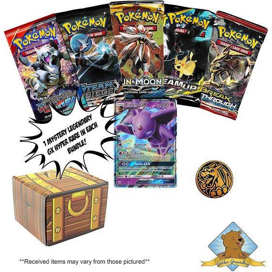 Kartu Pokemon Tcg Random Booster Pack Mystery Box (5 Booster Pack) Murah