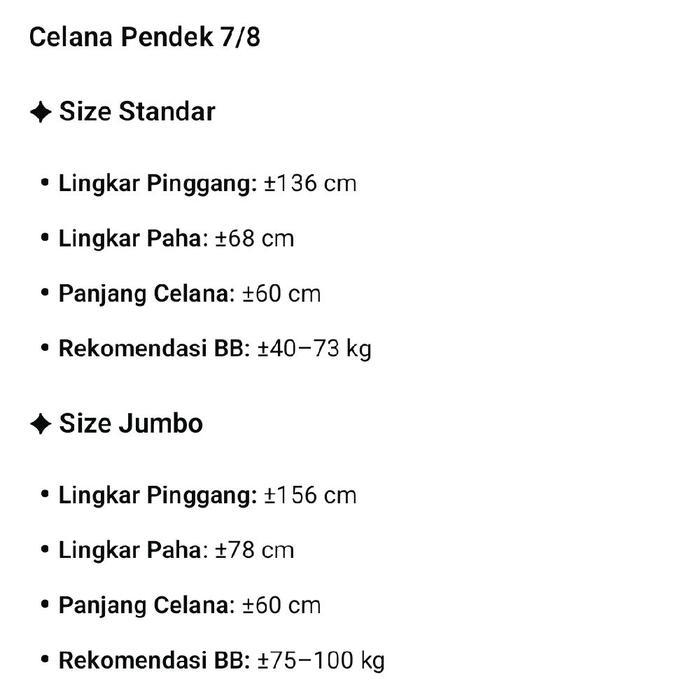 Paket Hemat 100Rb Dapat 5 Pcs Kulot Hornet Premium 7/8 Celana Wanita Tebal Terlaris
