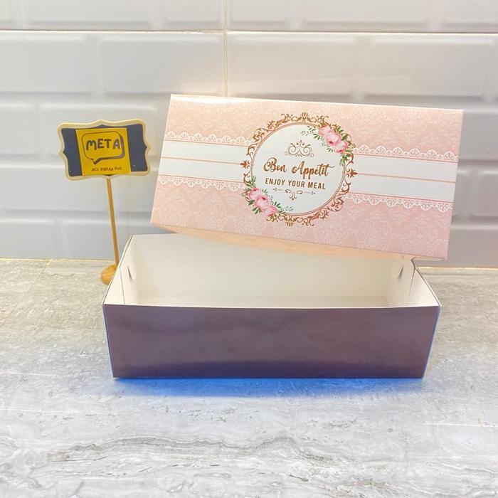 KOTAK KUE LAPIS / BOX KUE BOLU / KARDUS KUE / 5PCS BOX KUE