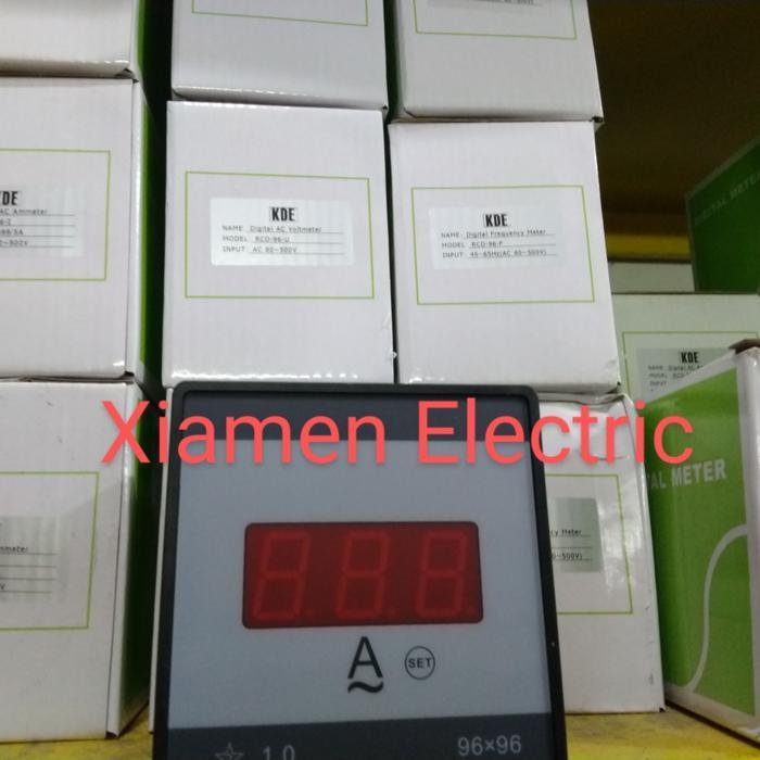 Ampere Meter Digital Ac 3 Digit Merk Kde