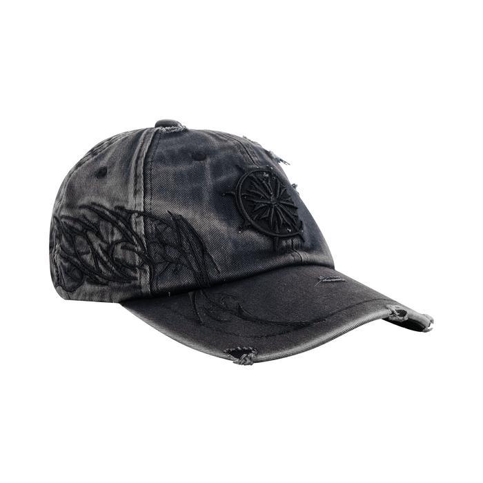 Gozeal Polocaps - Washed Raw Topi Casual Bermotif Pria Wanita Unisex Terlaris