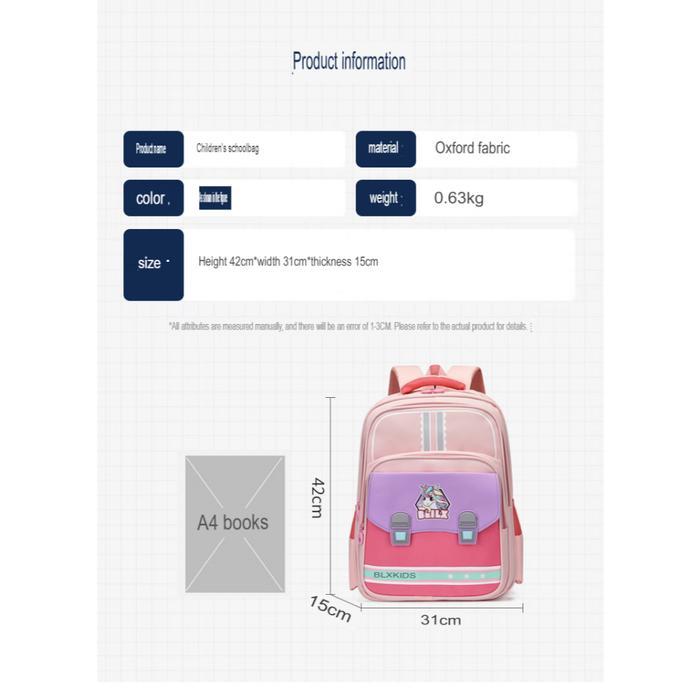 Top TAS ANAK IMPORT RANSEL CASUAL BACKPACK RA0259