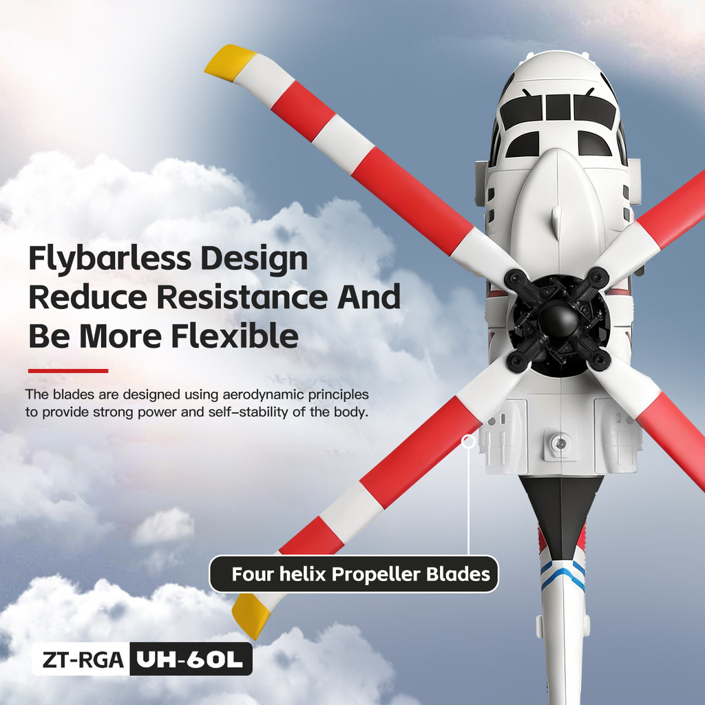 NEW K270 Black Hawk Remote Control Helicopter UH60 Four-Channel Simulation Brushless RC Helicopter