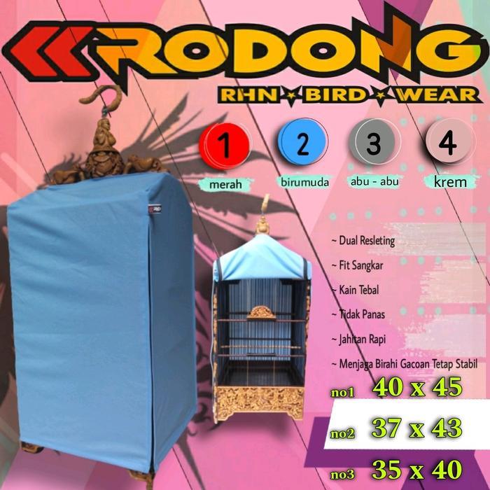 Premium Kerodong Drill Sangkar Tepak / Koper / Gepeng No1 No2 No3 Original