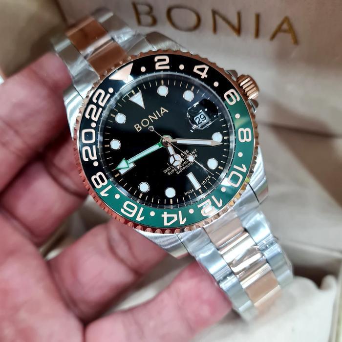 (Jual-1225) Jam Tangan Pria Bonia B10724 Limited Edition Automatic