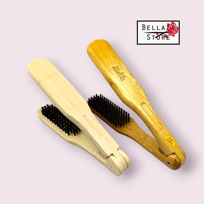 Sisir Catok / Sisir Catok Kayu Hair Code / Sisir Jepit