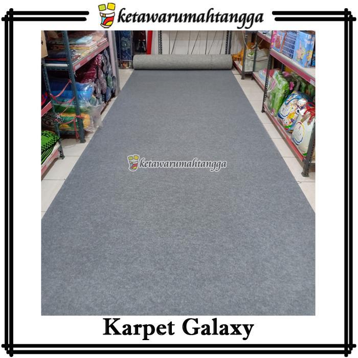 Karpet Galaxy 15mtr x 2mtr Bahan Tebal Bahan Bludru Tebal Kurang Lebih 2,5mm ketawarumahtangga