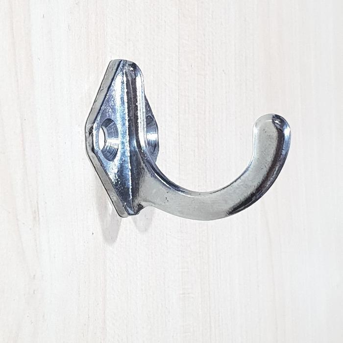 Kapstok atau gantungan baju single satu titik twin hook