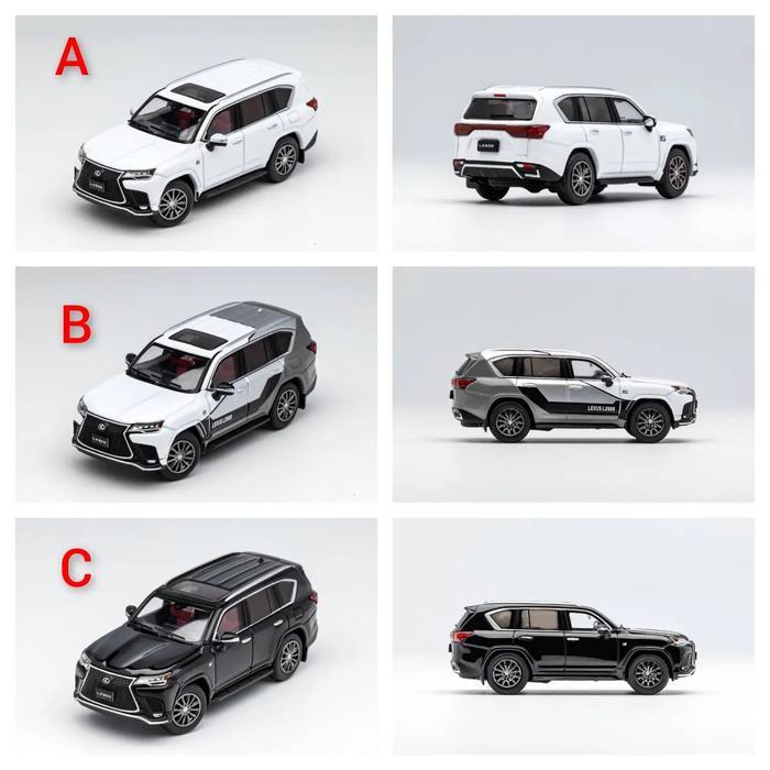 GCD 1/64 Lexus LX600 F Sport Diecast Gaincorp