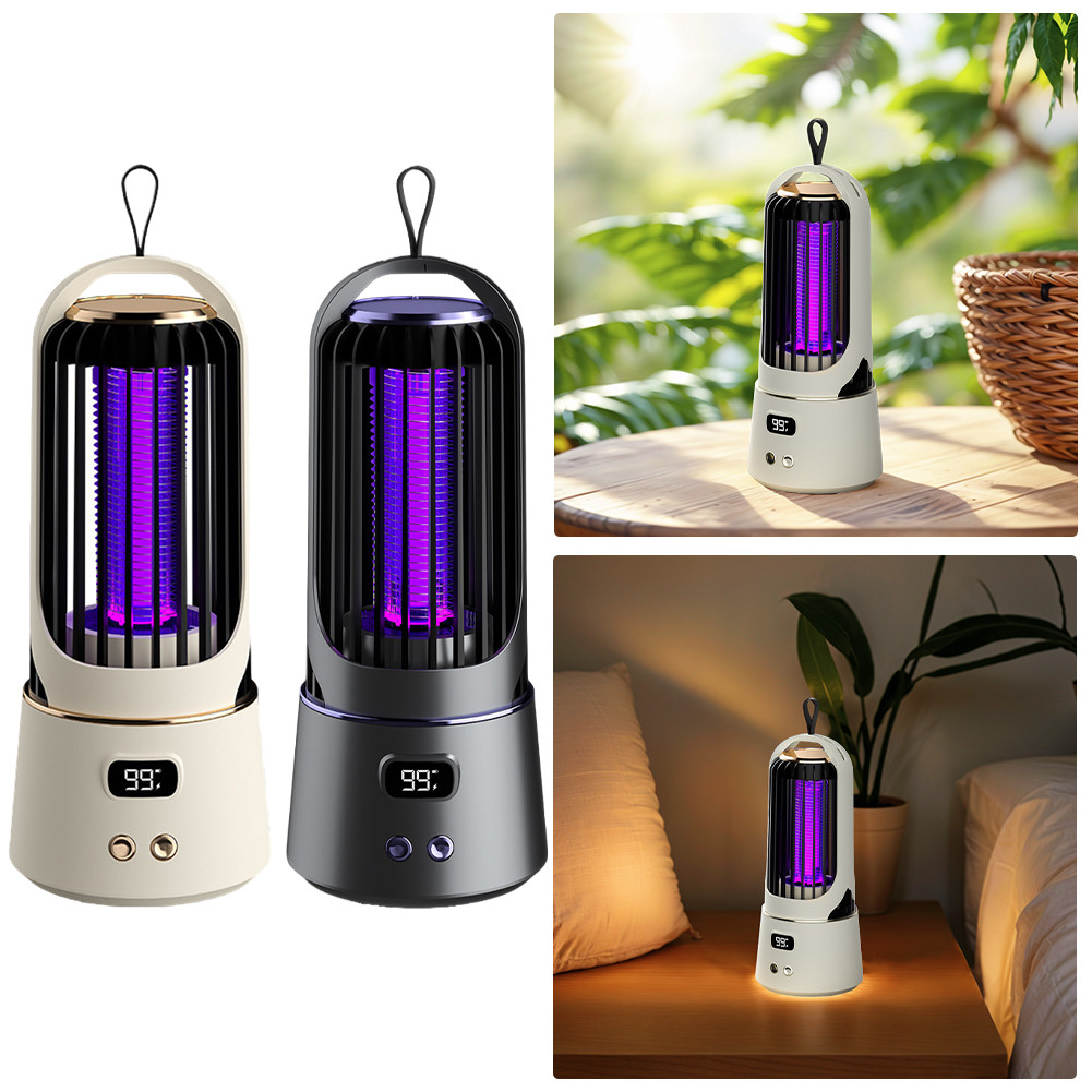 Mosquito Killer Lamp Electric Bug Zapper Portable Insect Killer Trap Rechargeable Mosquito Trap Lamp