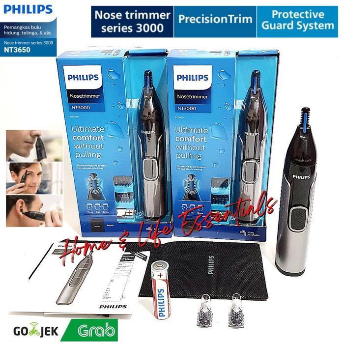 Nose Trimmer Philips 3000 Series NT3650 Alat Cukur Bulu Hidung Philips