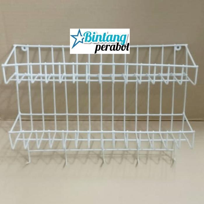 RAK SABUN - RAK BUMBU DAPUR - TEMPAT SABUN - RAK GANTUNG SERBAGUNA