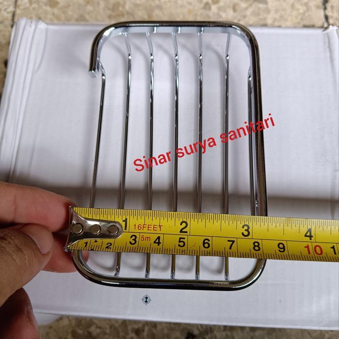 Tempat sabun stainless SUS 304 / rak sabun stainless sus 304