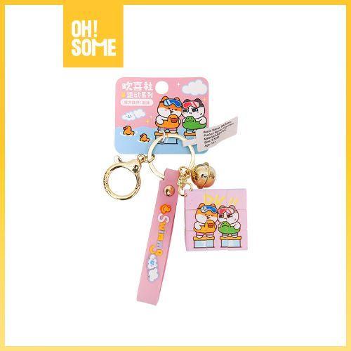 OhSome BAIMAO Magic Cube Keyring Swimming Hadiah Hiasan
