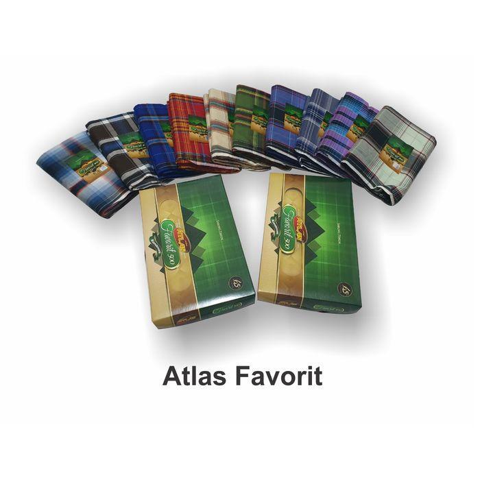 Sarung Tenun Atlas Favorit 500 Motif Kotak
