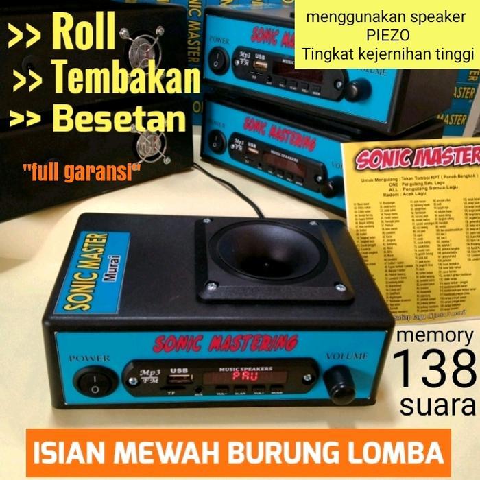 Sonic Bird Master Masteran Burung Murai Mp3 Terlaris
