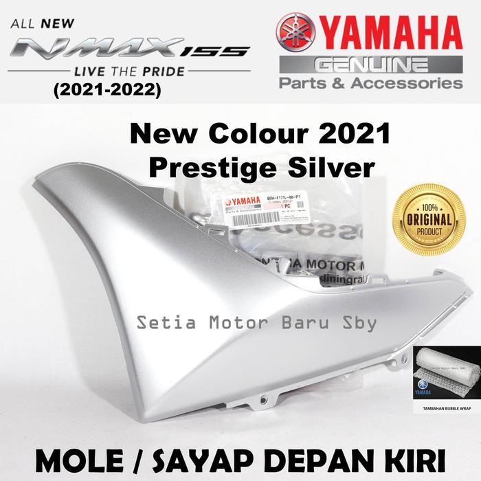 Mole Sayap Depan Prestige Silver Kiri All New Nmax N Max 2021 Asli Yamaha