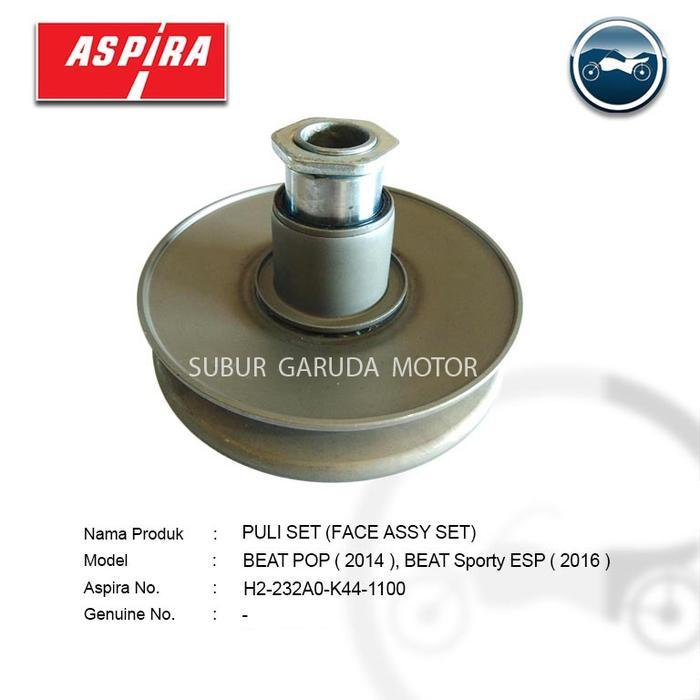 Pully Only Beat Pop Scoopy Esp K44 Set Merk Aspira Kualitas Orisinil