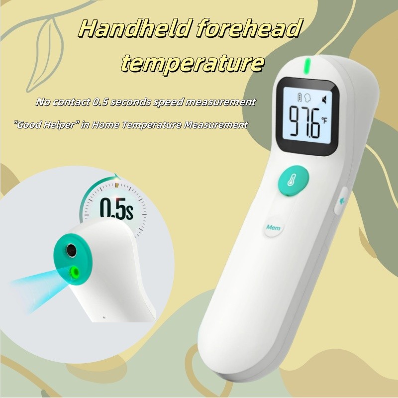 Infrared Forehead Thermometer Handheld Infrared Thermometer Electronic Thermometer Household