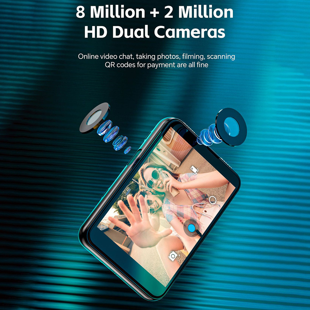 LOKMAT APPLLP MAX-NEW 4G LTE Smartwatch 2.8" Touch Screen WiFi Dual Camera Video Call Heart Rate