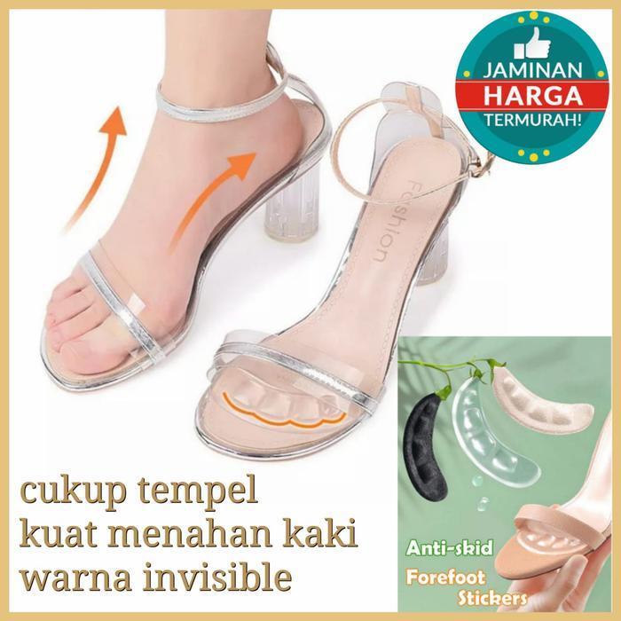 [] GEL SILICON BANTALAN DEPAN SEPATU HEELS ALAS SEPATU PELINDUNG TUMIT