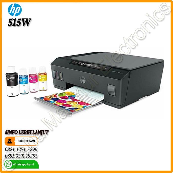 TEREMURAHTERLARIS READY SILAHKAN DIORDER HP SMART TANK 515 WIRELESS ALL IN ONE PRINTER HP 515 HP515