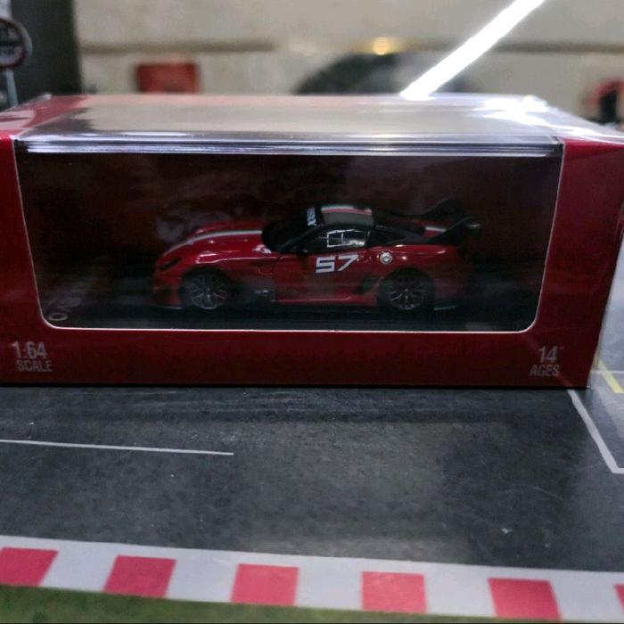 LS model 1:64 Ferrari 599xx EVO Circuit racecar edition limited