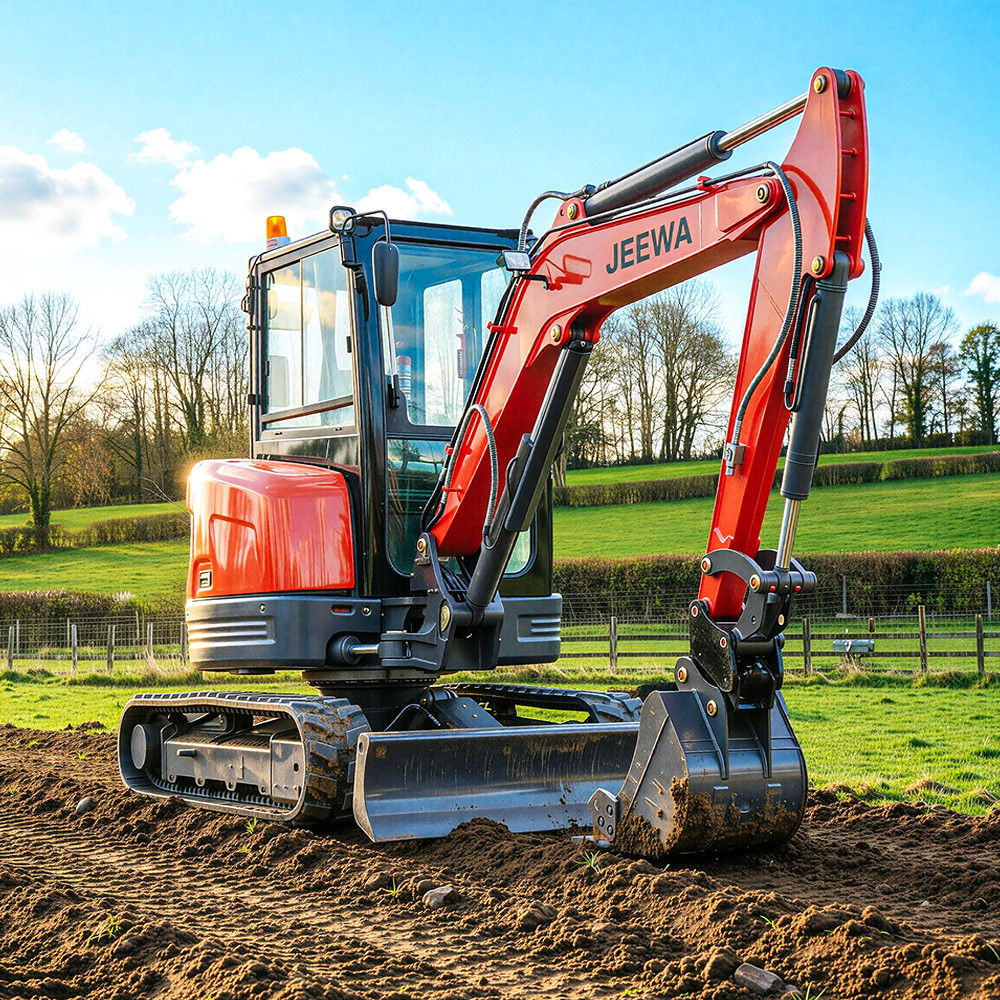 Excavator Mini 1.8 Ton Hydraulic Crawler Small Digger Micro Bagger for Farm Garden Construction