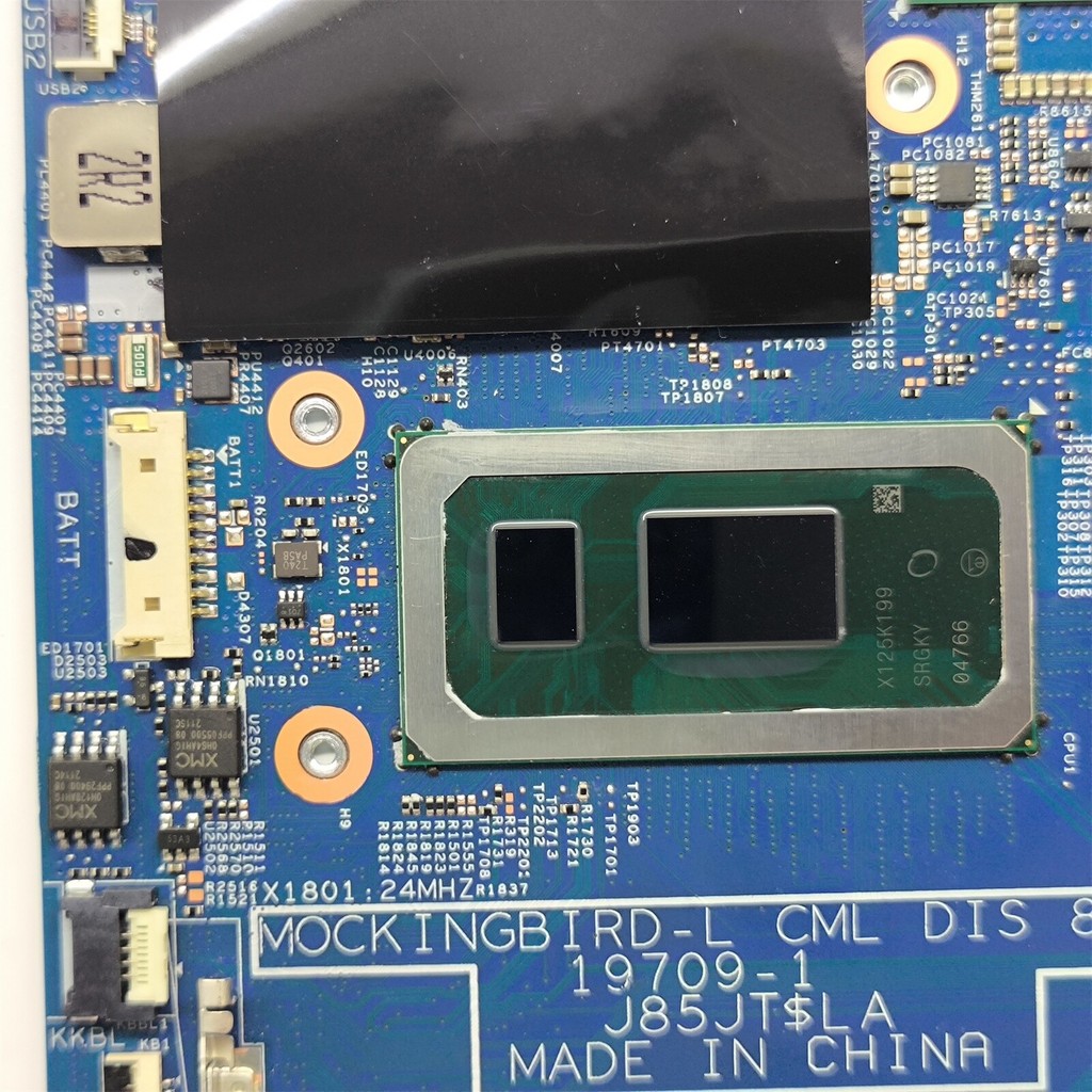 0G9T8F 03C8WJ For Dell Latitude 3410 3510 Laptop Motherboard System Mainboard Onboard CPU 19709-1